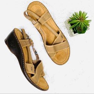 🫶Ugg Australia Mayley open toe wedge sz12   (D013)